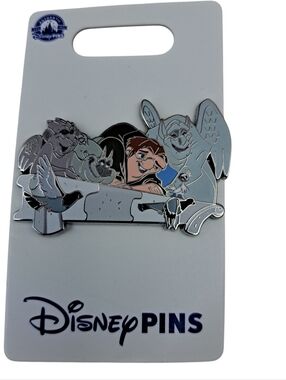 Disney Gargoyles Group Enamel Pin - Blue, Black, Brown, Gray, White